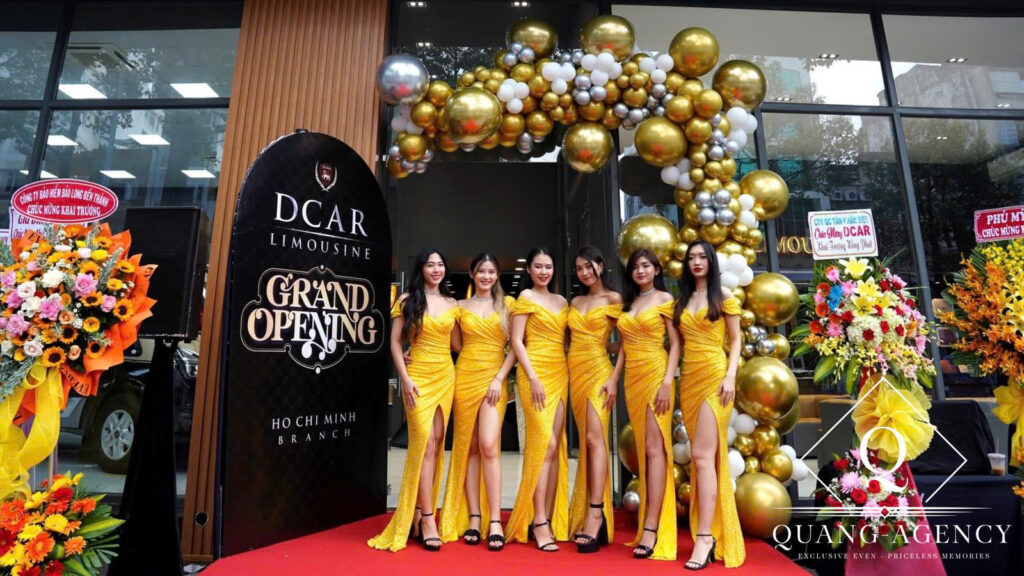 Tổ chức lễ khai trương tại tphcm