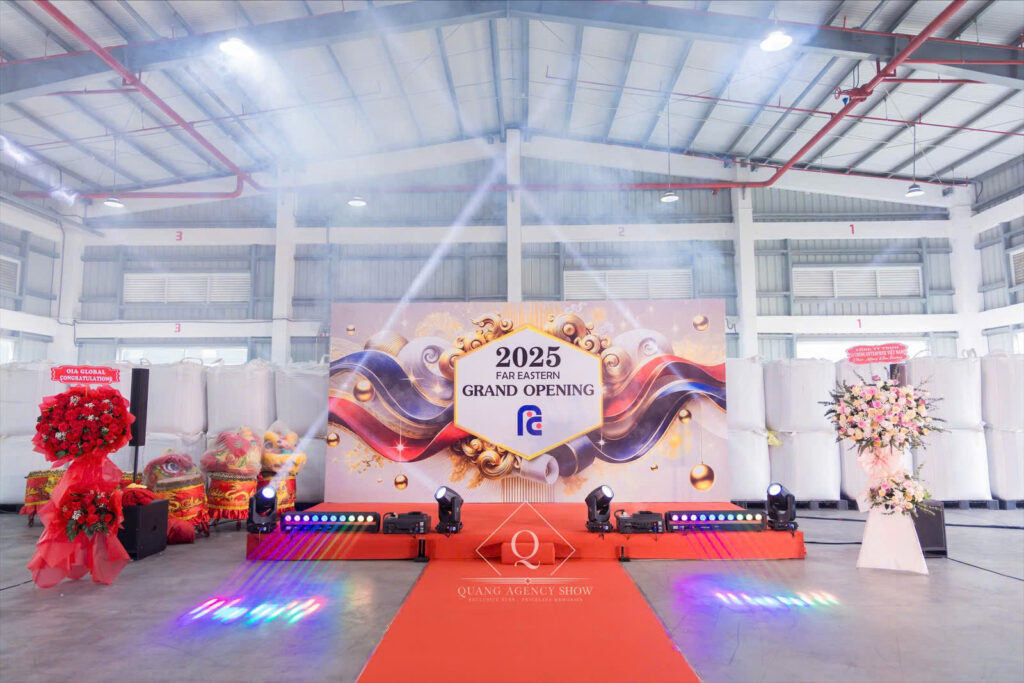 Tổ chức sự kiện chuyên nghiệp Quang Agency Show