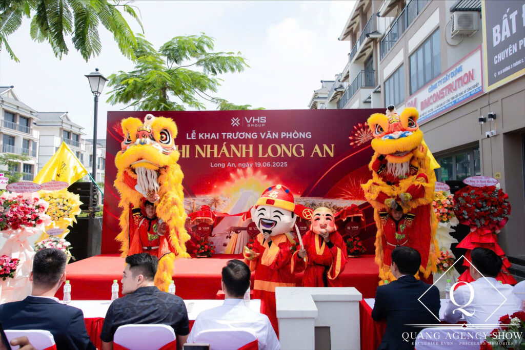 Cho Thuê Múa Lân Khai Trương Tại TP.HCM Quang Agency Show 0768.721.170