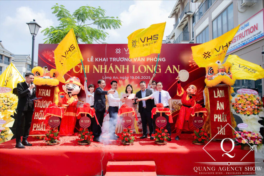 Cho Thuê Múa Lân Tổ Chức Khai Trương Quang Agency Show