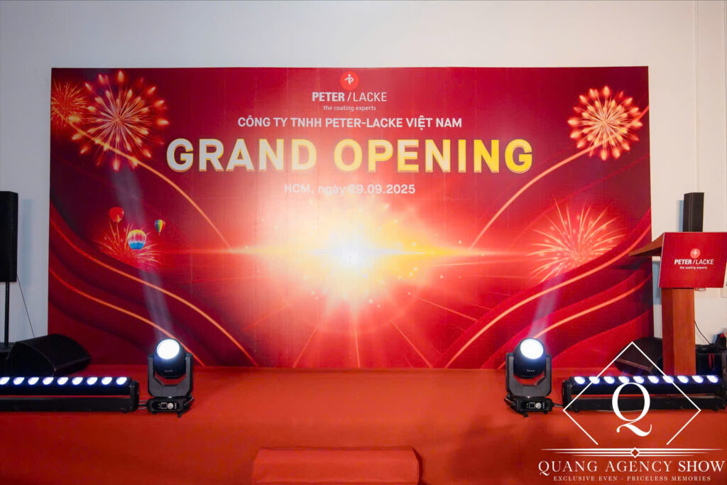 Công Ty Tổ Chức Sự Kiện Chuyên Nghiệp Tại TP.HCM Quang Agency Show