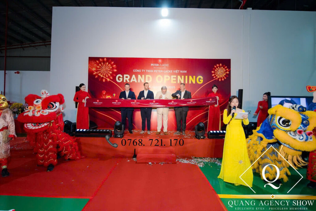 Tổ Chức Sự Kiện Khai Trương Tại TP.HCM Quang Agency Show