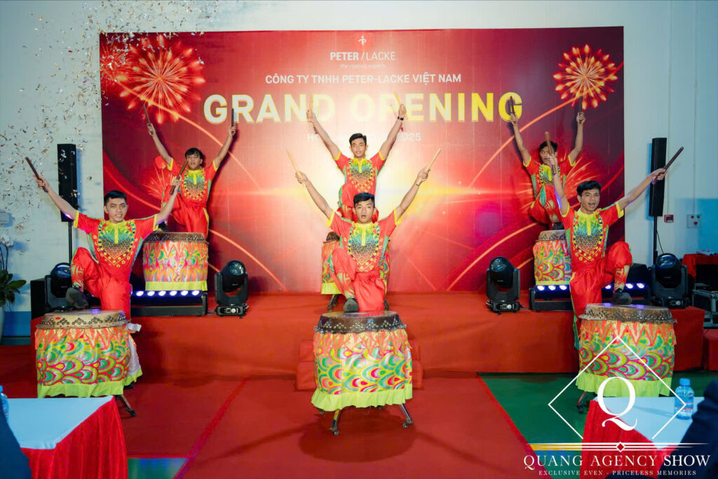 Tổ Chức Sự Kiện Khai Trương - Múa Lân Khai Trương Tổ Chức Sự Kiện Tại TP.HCM Quang Agency Show