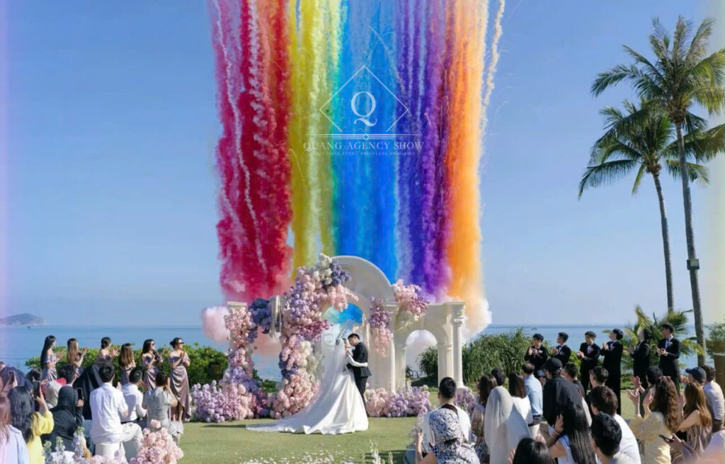 Dịch vụ bắn khói màu giá rẻ tại tp.hcm