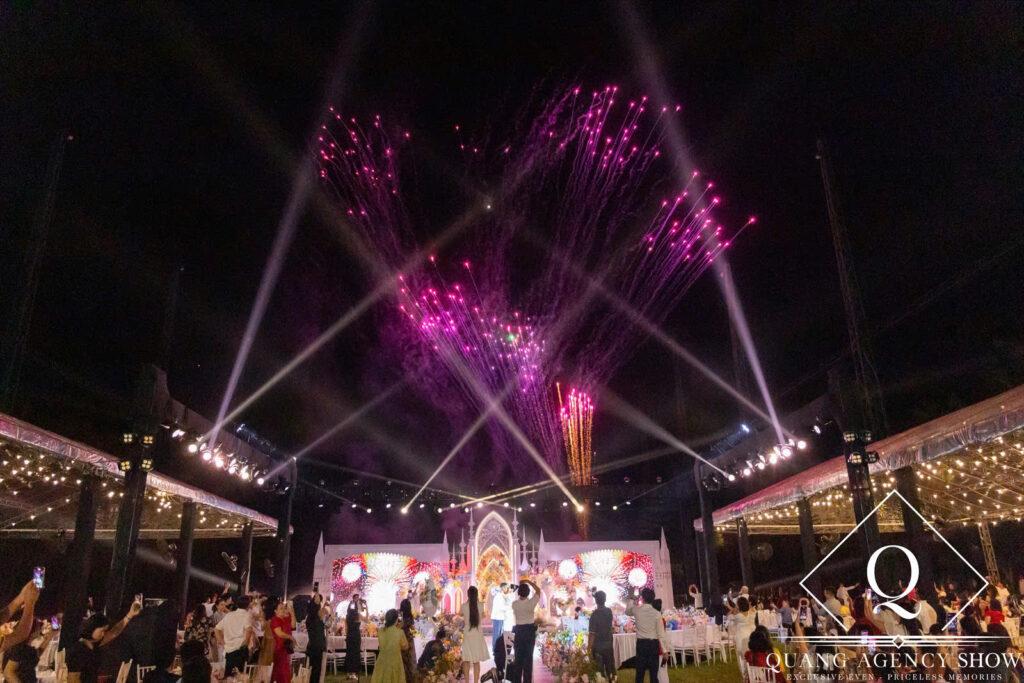 Dịch vụ bắn pháo hoa đám cưới chuyên nghiệp trên toàn quốc